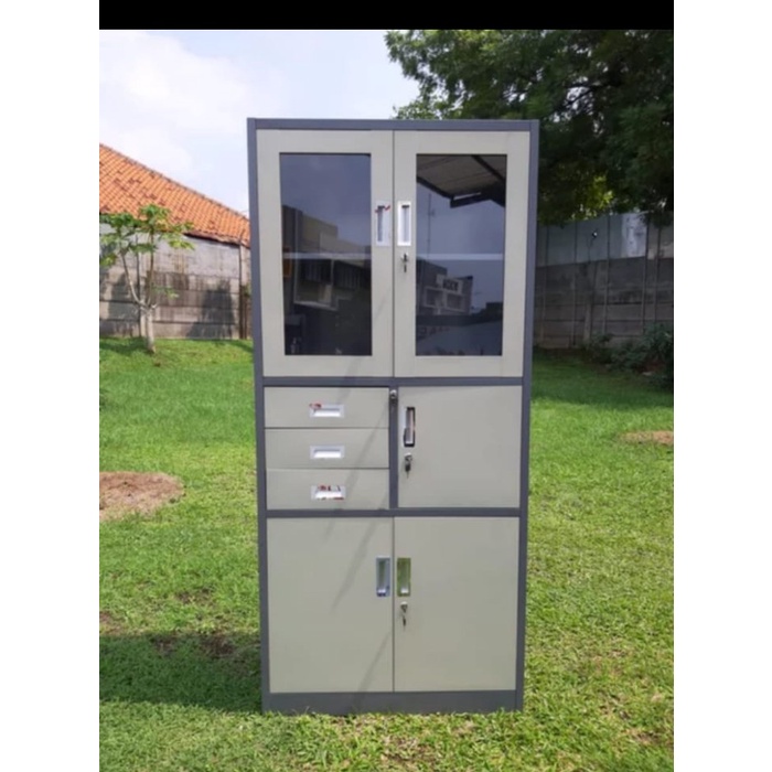 

NEW Lemari arsip besi BL445A, lemari besi, filling cabinet Code 1190