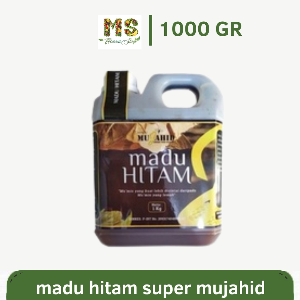 

Madu Hutan Mujahid Plus Propolis / Mujahid Hitam Super 1 Kg