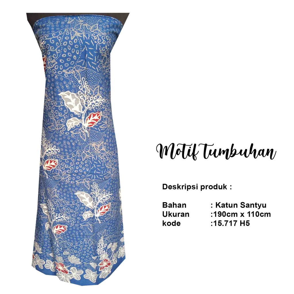 Jual Batik Tulis Madura Tumbuhan Warna Soft Koleksi Terbaru