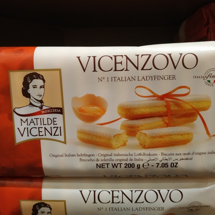 

Matilde Vicenzi Vicenzovo 200 Gram Italian Ladyfinger