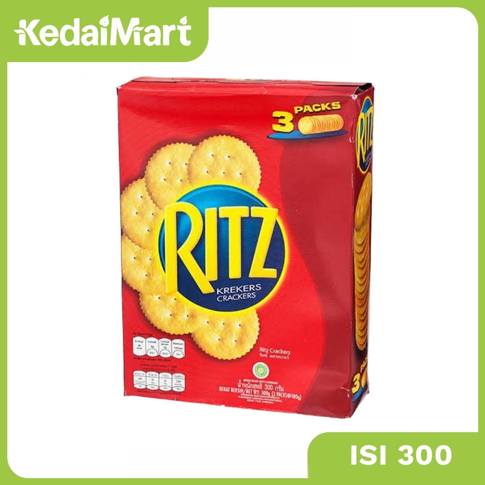 

Ritz Crackers Box Isi 300 Gram