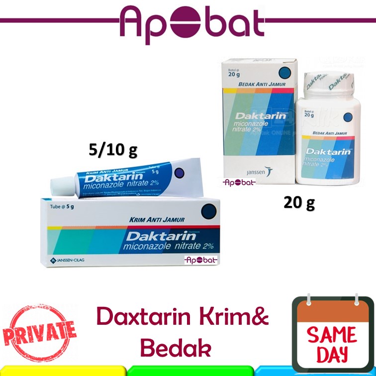 - ApObat - Daktarin Krim Anti Jamur / Daktarin Bedak Anti Jamur Dactarin Daktarrin Salep Gatal Cream