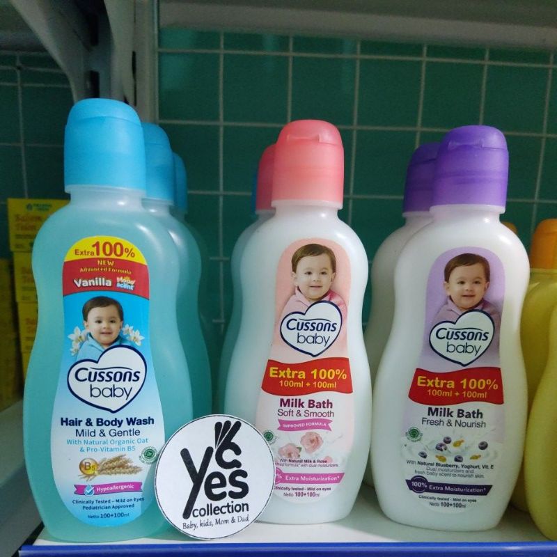 Cussons baby sabun cair bayi 200 ml Botol Cuson Cussons Pink Ungu 400 ml milk bath mild cusson