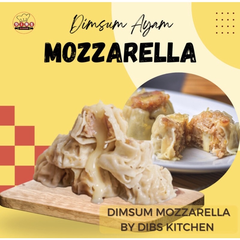 

DIMSUM MOZZARELLA FROZEN BY DIBS KITCHEN - 25 PCS