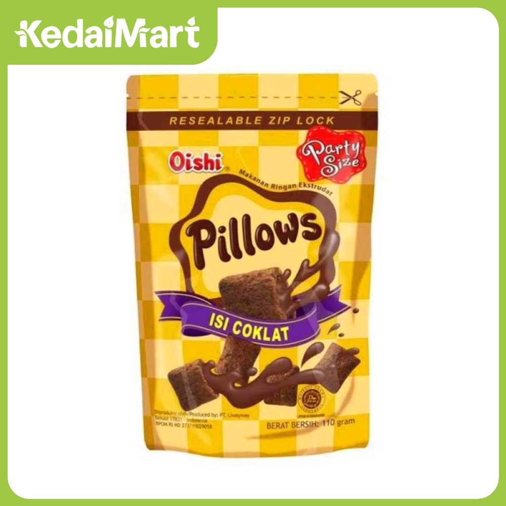 

Oishi Pillows Coklat 110 Gram