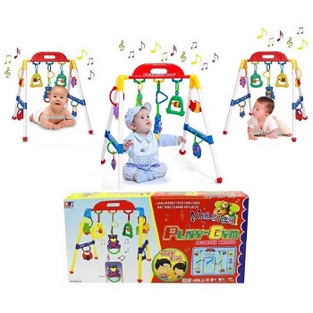 Mainan Bayi 3-6 Bulan/Mainan Edukatif Bayi 0-12 Bulan/Mainan Edukasi - Playgym Musical