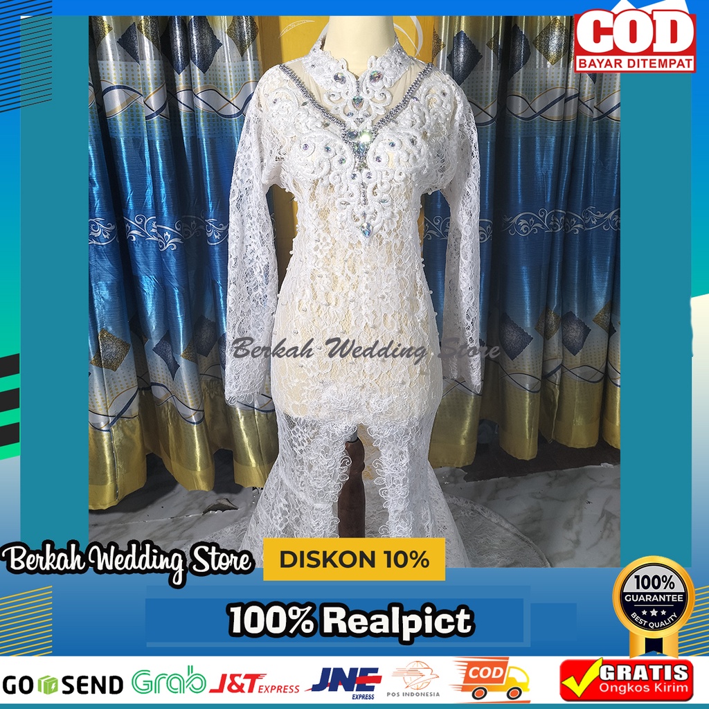 Kebaya Full Payet kebaya span kebaya akad kebaya mermaid full mutiara