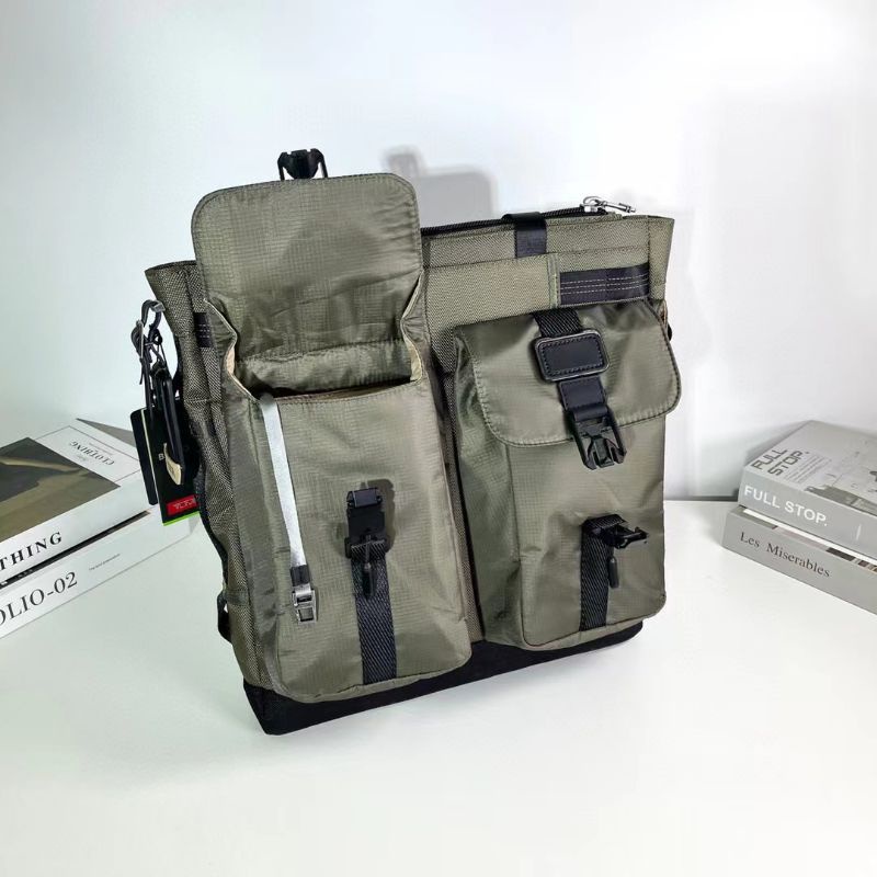 Tote Bag Tumi Liaison Olive Green Tas Tenteng Mirror Quality