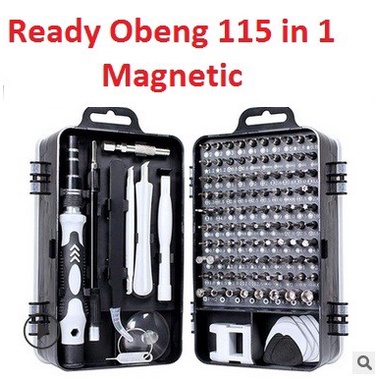 Obeng 115 in 1 Hp full set Obeng Service Komputer Laptop Hp Service