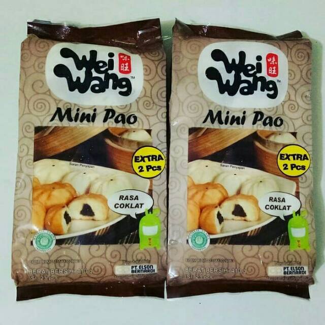 

Wei Wang Mini Pao Mini Coklat isi 23 pcs (extra 2 pcs)