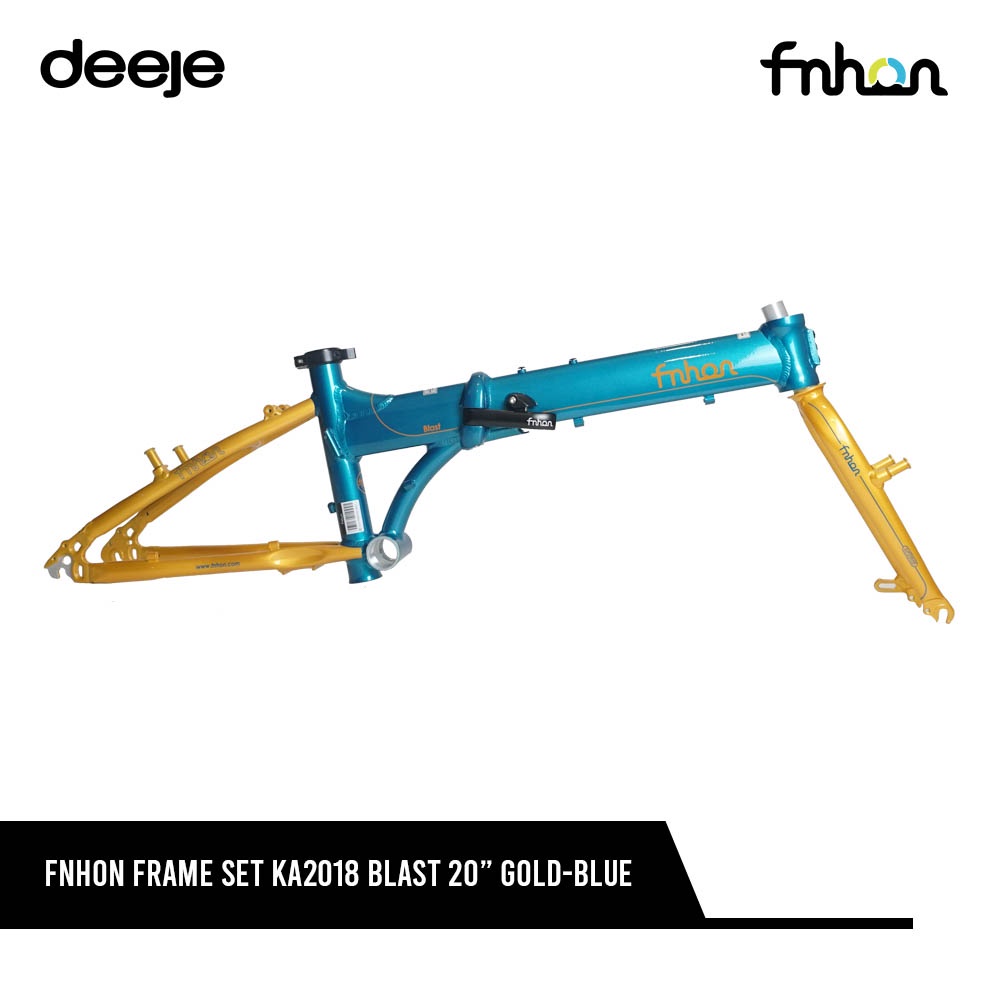 FNHON FRAME SET KA2018 BLAST 20" GOLD-BLUE