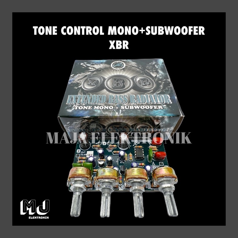 Kit Tone Control Mono Subwoofer XBR