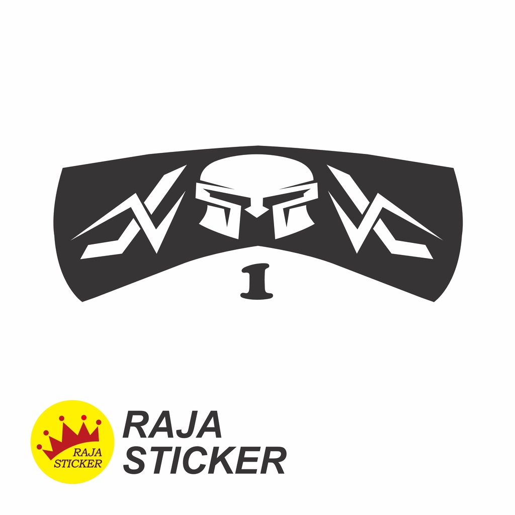 stiker stoplamp yamaha AEROX 2018 dan AEROX 2019