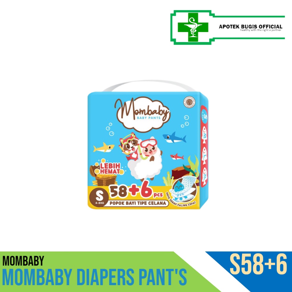 MOMBABY Pants Jumbo S54+6 Diapers Jumbo bb 4-7kg