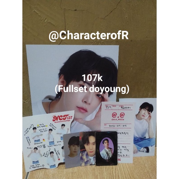 SG NCT 127 2022 Doyoung Set & PC Yearbook Doyoung