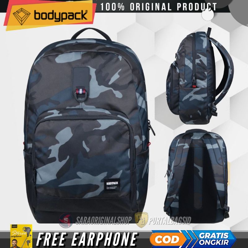Tas Bodypack Flyker Backpack Tas Ransel Laptop Original