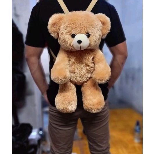 TERMURAH! BONEKA TAS BERUANG TEDDY BEAR LARGE 50 CM