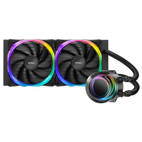 Antec Vortex 240 ARGB Liquid Cooler - 120 PWM ARGB Fan