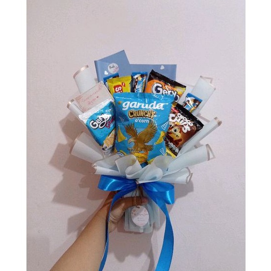 

bouquet snack, buket snack murah
