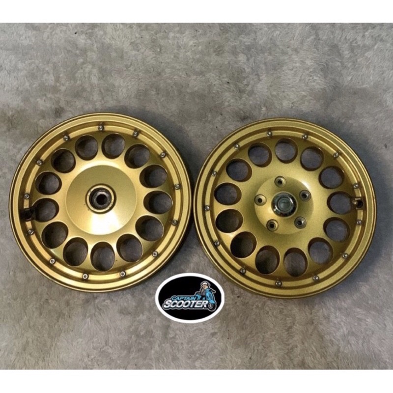 Velg Vespa Matic R12 VRossi Alfaquattro Minus