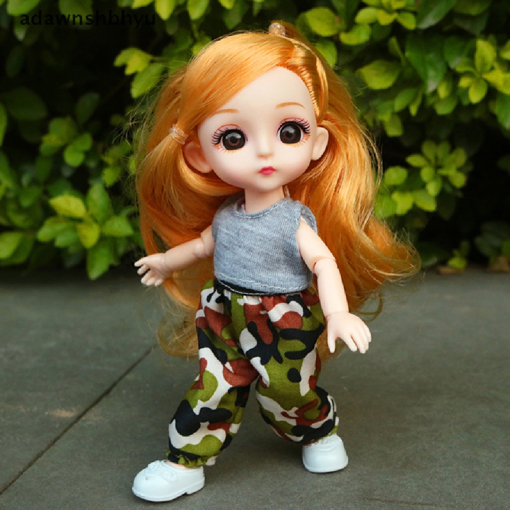 Adawnshbhyu BJD 16CM Boneka Casual Fashion Princess Baju Setelan Aksesoris Baju only ID