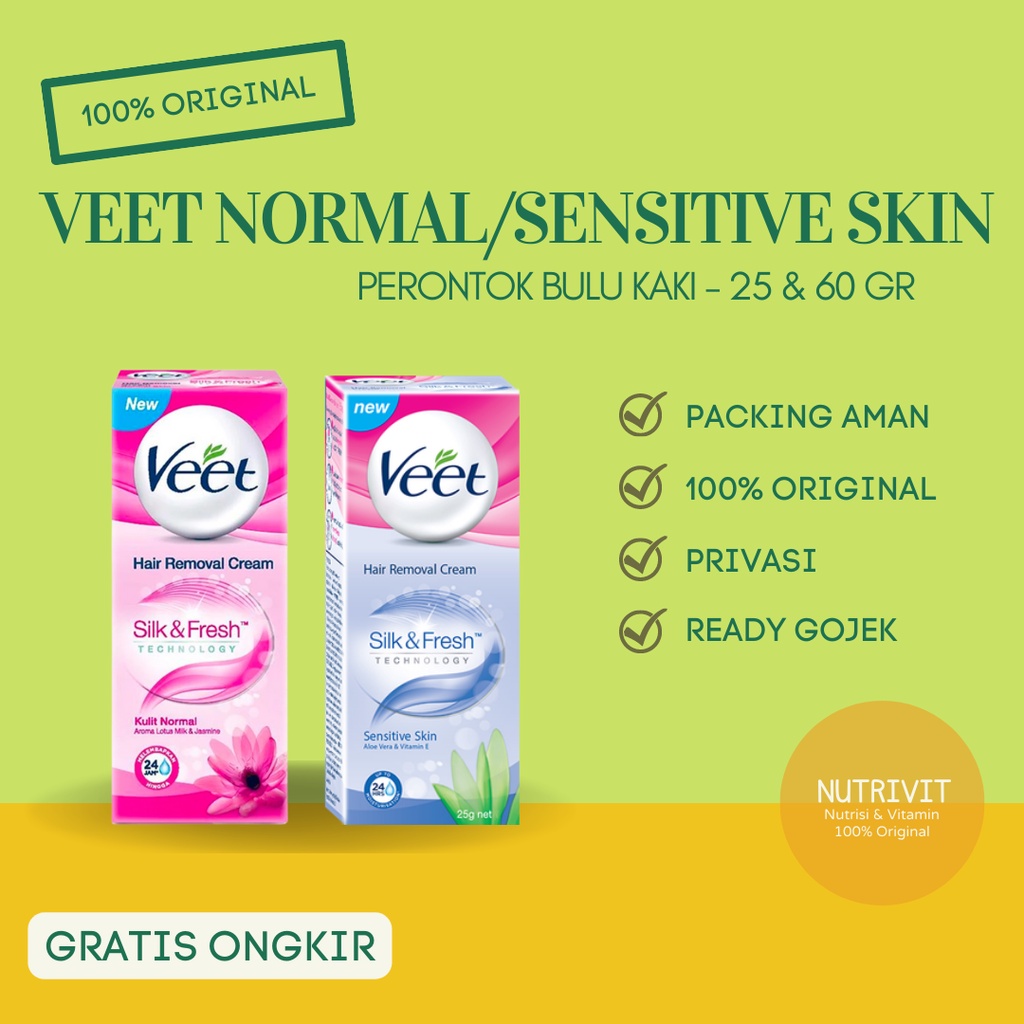 Veet Hair removal 25gr &amp; 60GR