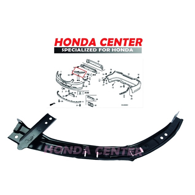 Breket braket bracket lampu depan kiri kanan beam upper honda city gd8 2003 2004 2005 2006 2007 2008