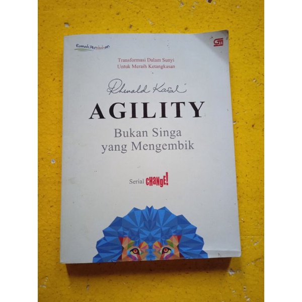 [PT. Gramedia Pustaka Utama] Buku Esai, Buku Sosial, Buku Motivasi, Buku Kepemimpinan : Agility Buka