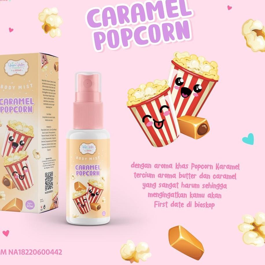 READY BODY MIST CHINGU YEPPU-YEPPU KIYOWO 60ML BODY MIST YEPPU BY KIYOWO BODYMIST PARFUM VANILLA ORI