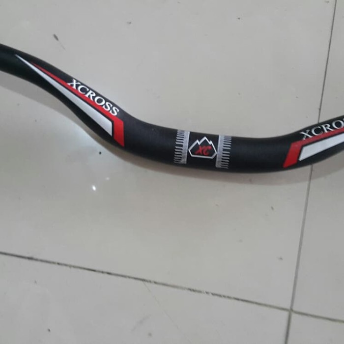 STANG XCROSS HANDLEBAR X-CROSS SEPEDA MTB OVERSIZE 72 CM HITAM / STANG XCROSS HANDLEBAR X-CROSS