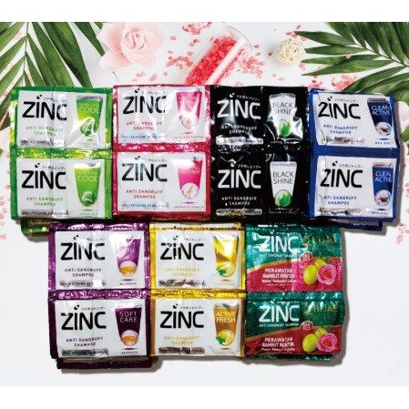 SHAMPOO ZINC 10ML 1 DUS = 252 SACHET