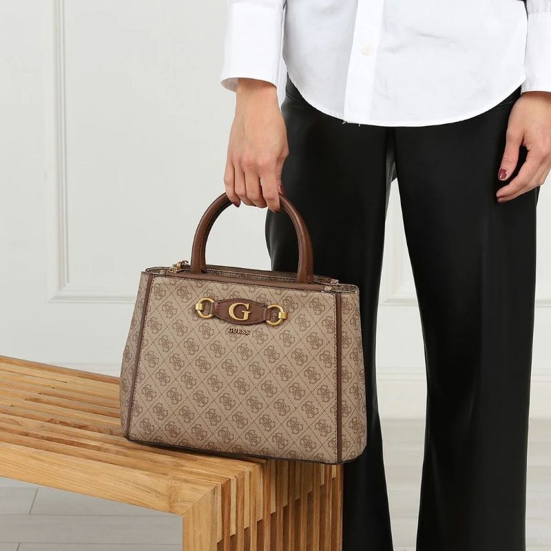 GUESSS Izzy Status Satchel Bag