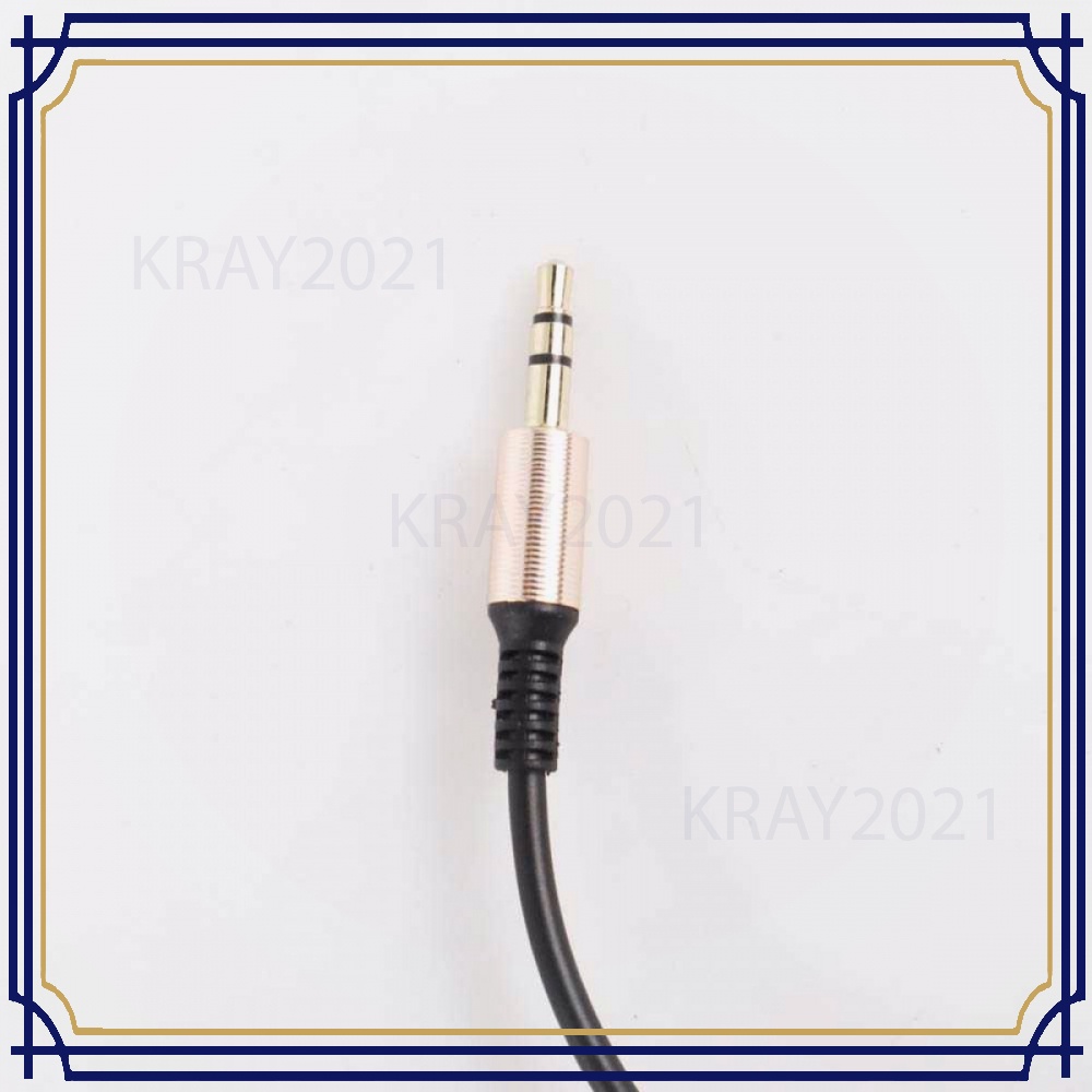 Kabel Audio AUX 3.5mm Spring L Jack 1.5m -CV144