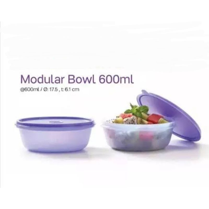 Mangkok Bertutup Tupperware Modular Bowl (1)