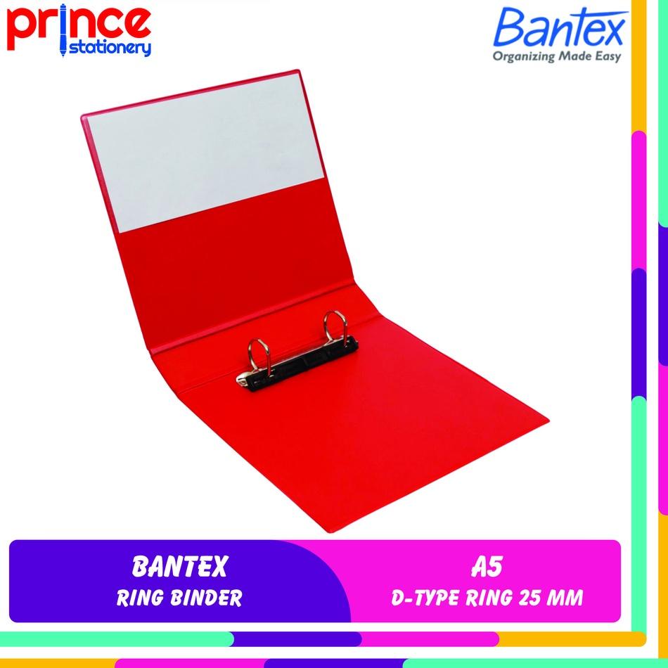 

Update Favorit BANTEX RING BINDER A5 8221 D-TYPE 2 RING 25 MM