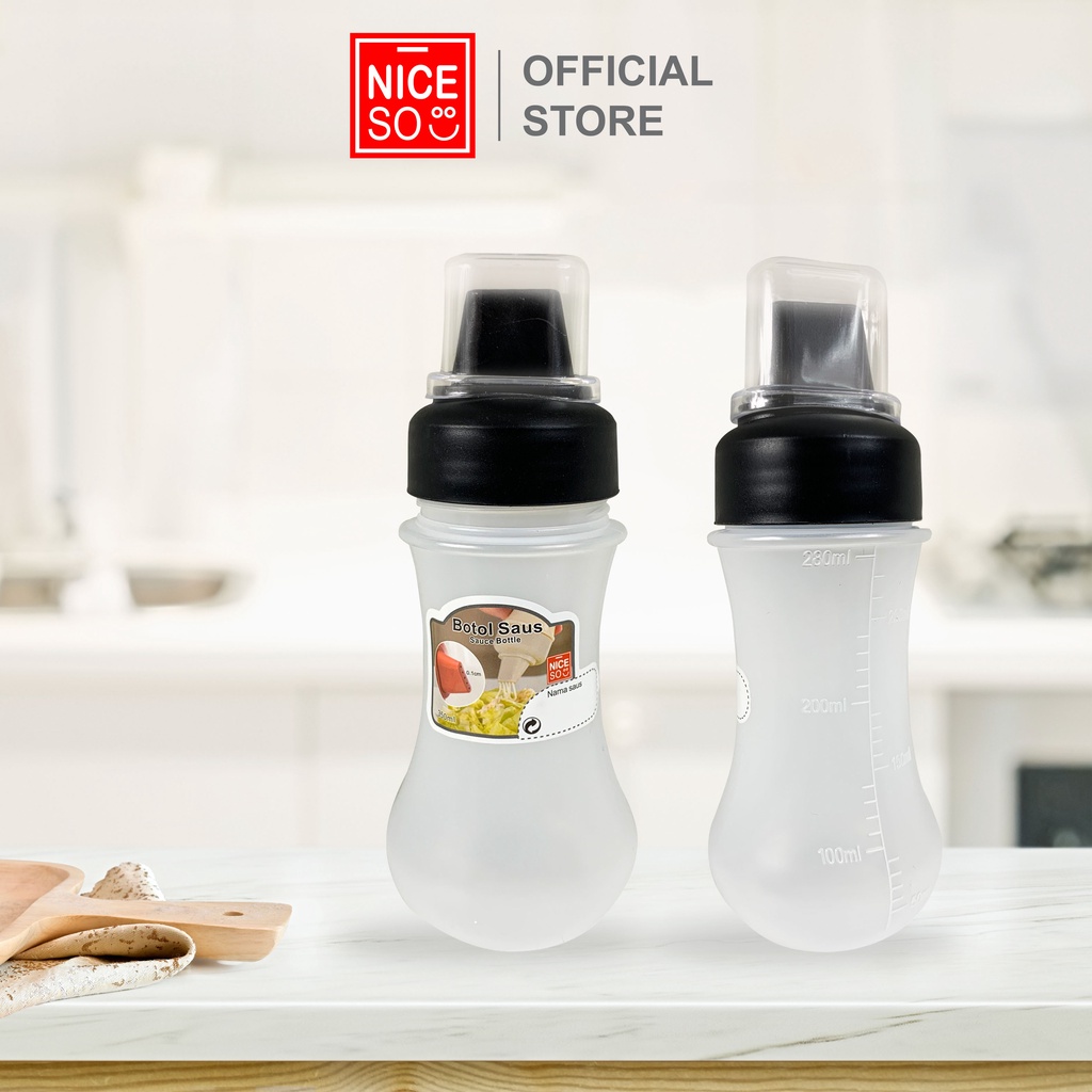 NICESO Official Sauce Bottle / Botol Saus 8837A