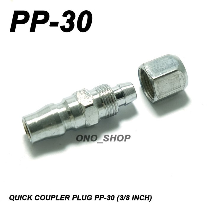 Quick Coupler Plug PP-30 onosh00 Segera Dapatkan