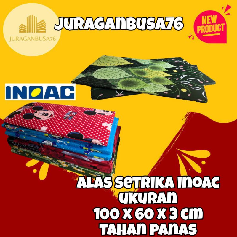 alas setrika busa / alas setrika inoac / alas setrika tebal 3 cm / alas setrika / alas setrika tahan