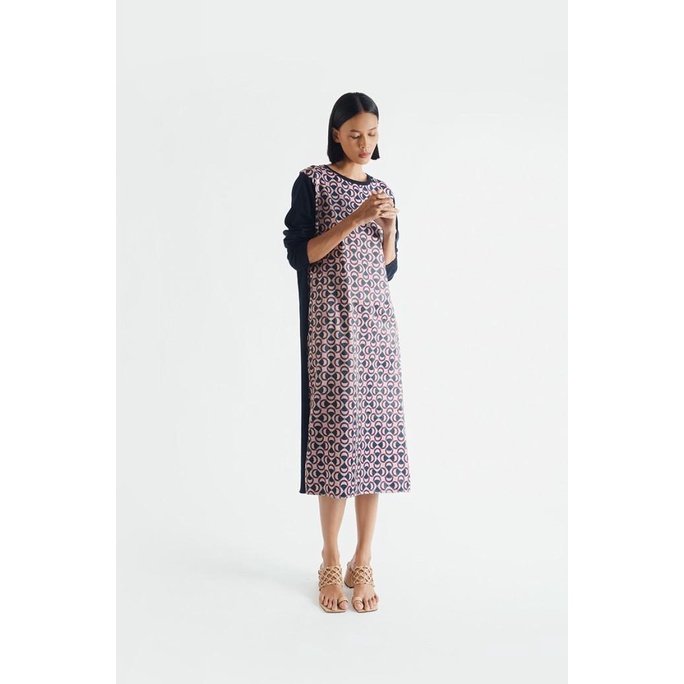 DUMA x NAGITA - YANZA DRESS NAVY