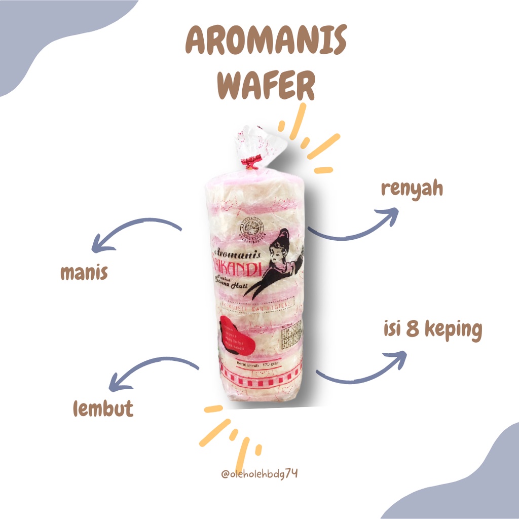 

AROMANIS SRIKANDI / ARUMANIS / RAMBUT NENEK / AROMANIS WAFER