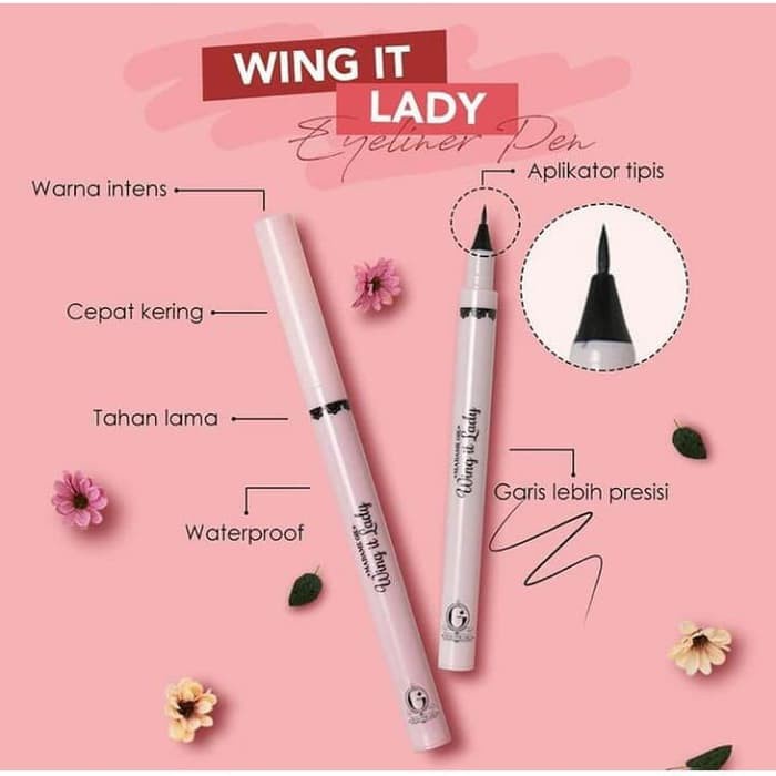 ✦SINAR✦Madame Gie Eyeready Liner Black/ Wing it Lady liner