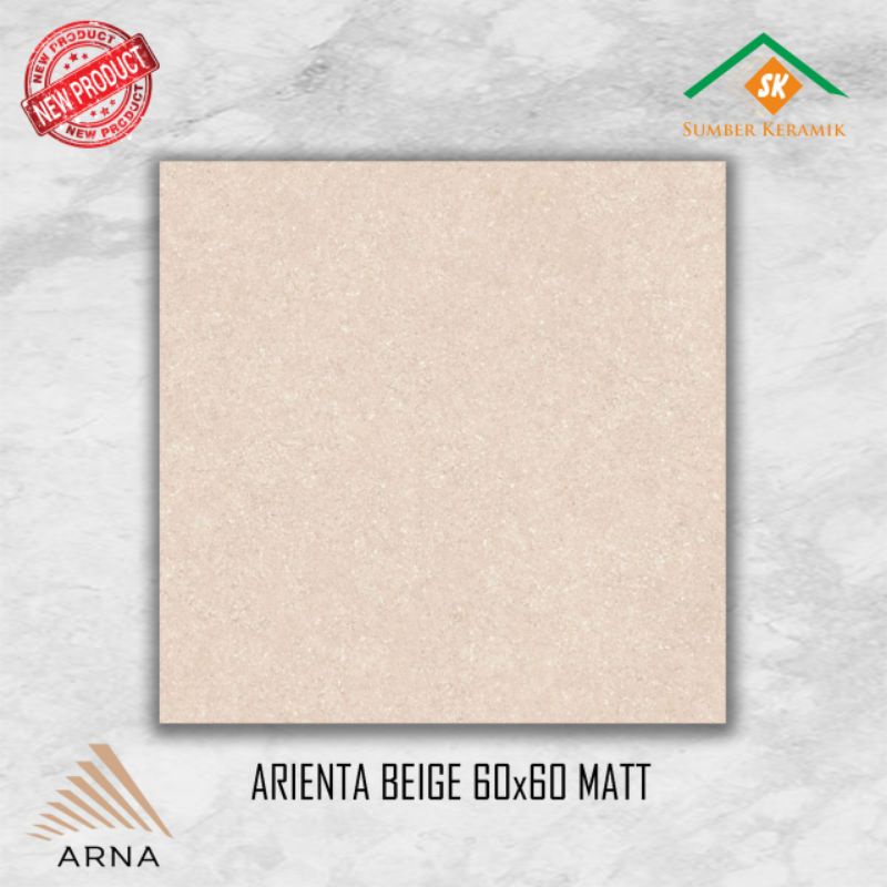 Granite lantai 60x60 arienta beige / matt / arna