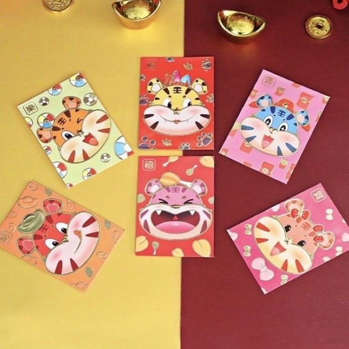

PROMO ANGPAO 3D ISI 6 CUTE TIGER IMLEK 2022 SINCIA ANGPAU LUCU MURAH TEBAL STOK TERBATAS