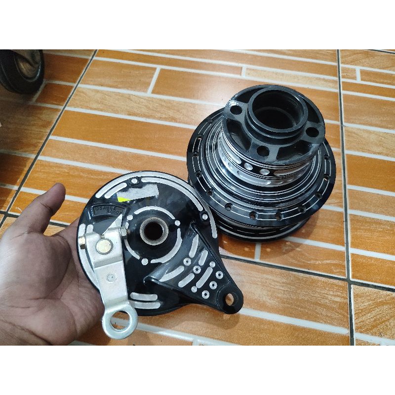 TROMOL BELAKANG KAZE ORIGINAL SET NINJA R NINJA SS NINJA RR TROMOL KAZE BUBUT MODIF COAK SLOT BAHAN 