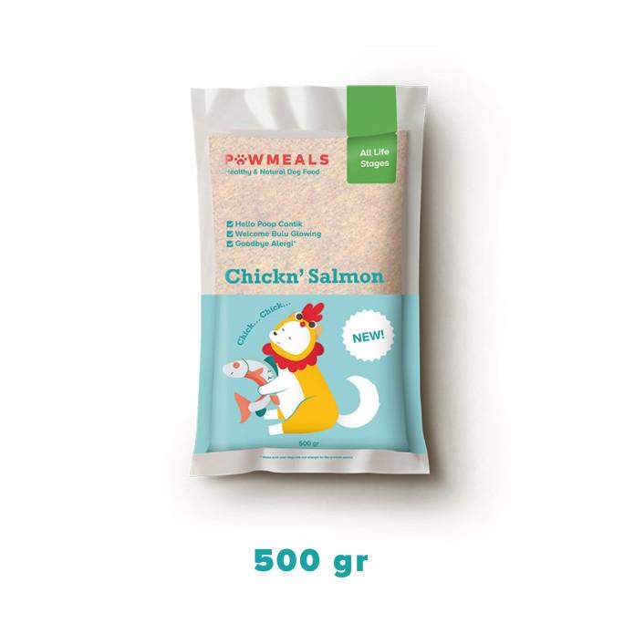 

[BISA COD] Pawmeals - Chicken Salmon 500 gr