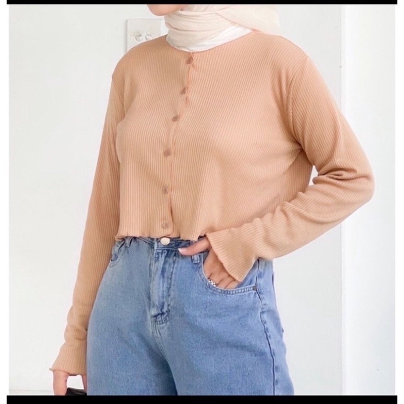 CARDY CROP TOP KNITE/ CARDIGAN RAJUT/ KARDIGAN RAJUT/KARDIGAN CROP KOREA