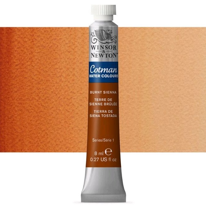 

COTMAN WATERCOLOUR 8 ML BURNT SIENNA WINSOR & NEWTON