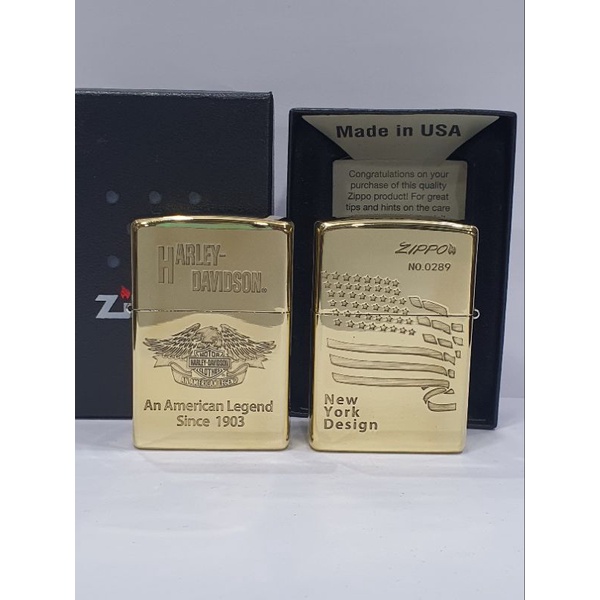 Original Zippo Harley Davidson An American Legend Since 1903 Limited