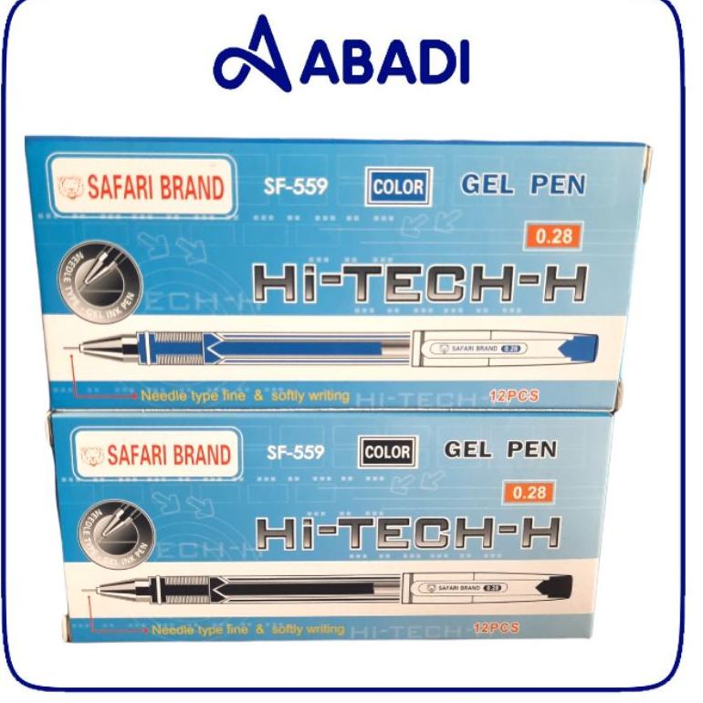 

J(5E❤) Bulpen Hitech-H Safari Pen Gel Bolpoin (1pak = 12pcs) top produk