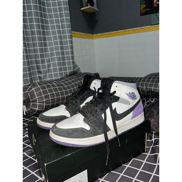 aj 1 mid union purple size 44,5